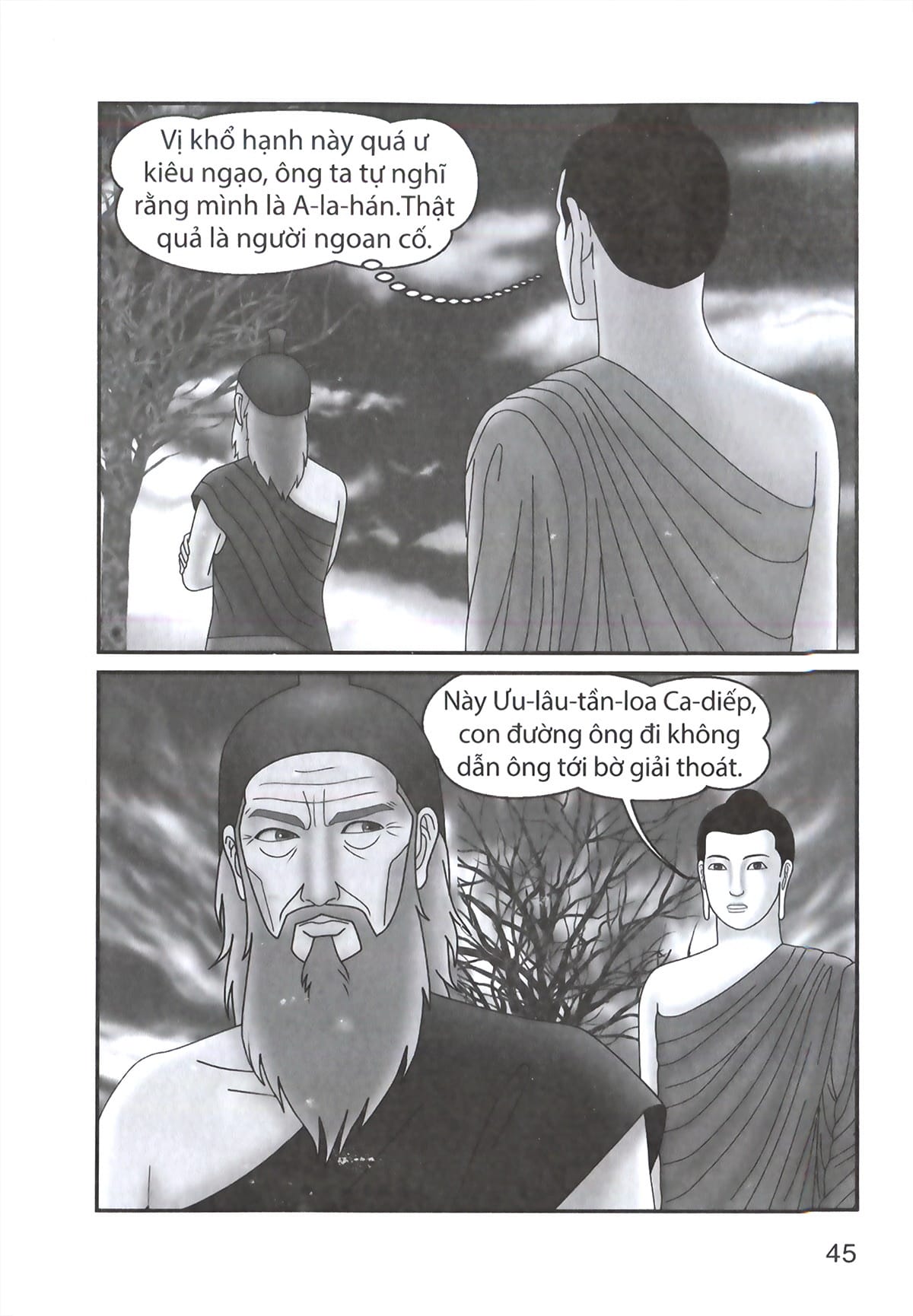 Truyện Tranh Đức Phật Thích Ca - Từ Xuất Gia Đến Hành Đạo - Tập 2