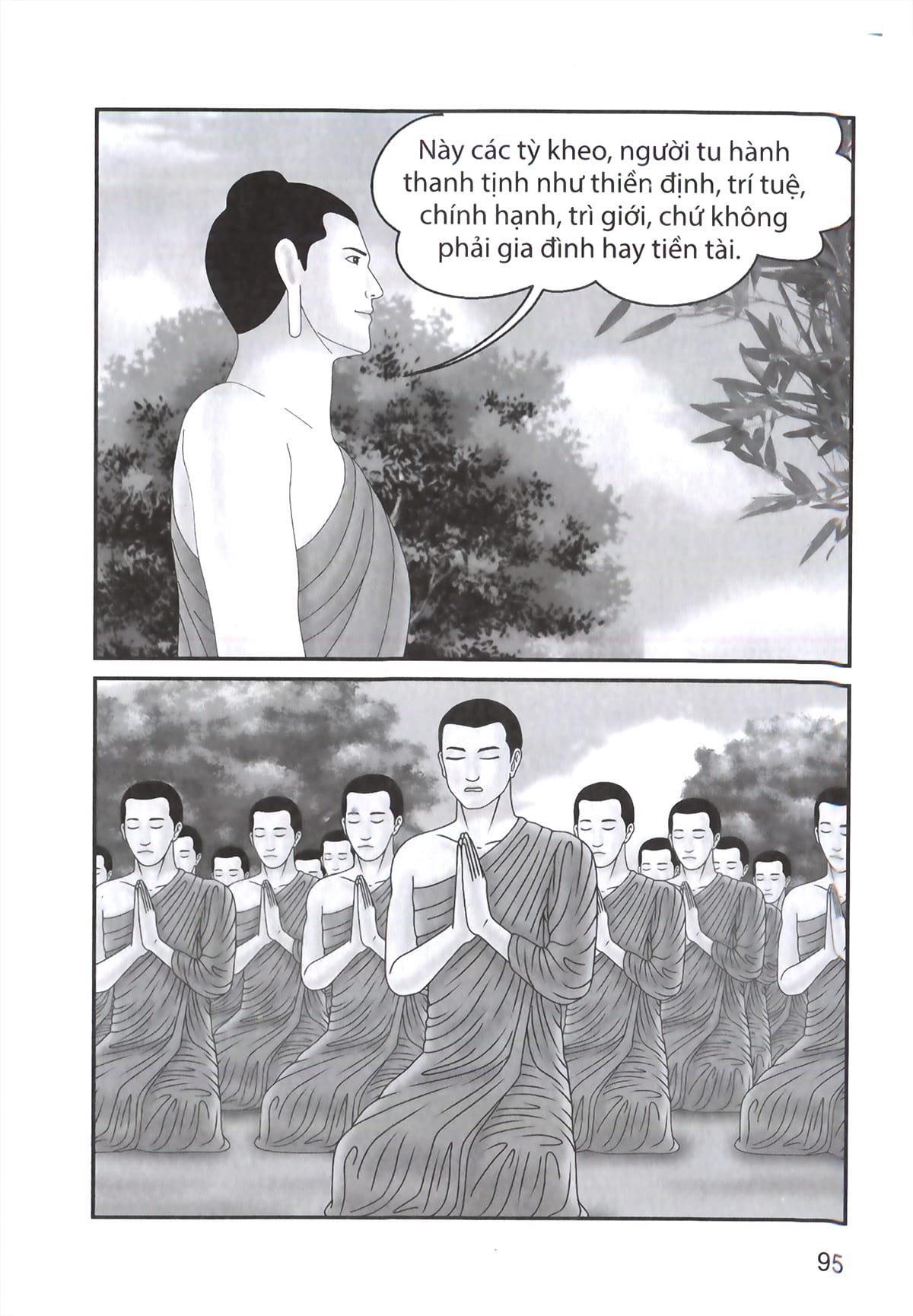 Truyện Tranh Đức Phật Thích Ca - Từ Xuất Gia Đến Hành Đạo - Tập 2