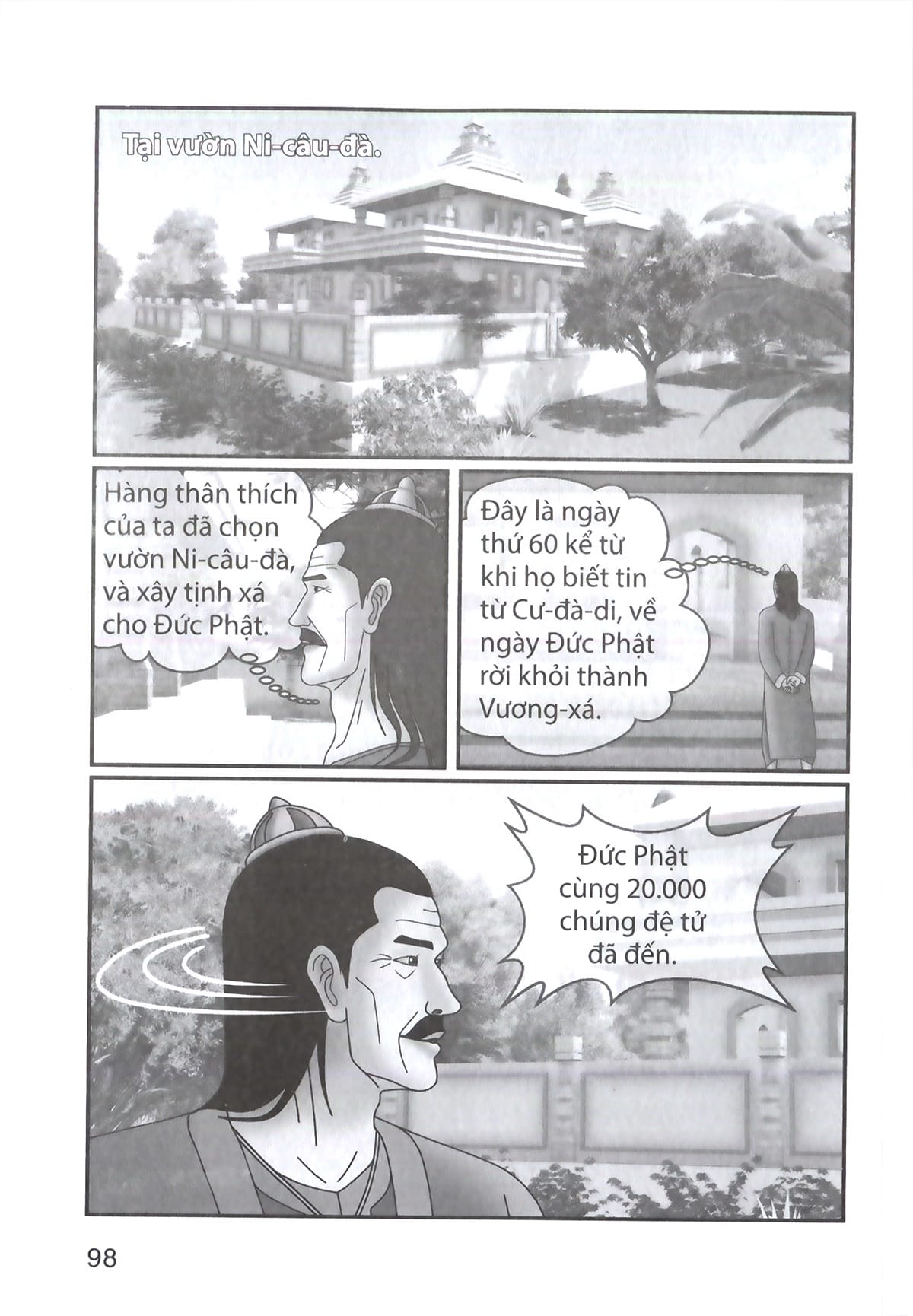 Truyện Tranh Đức Phật Thích Ca - Từ Xuất Gia Đến Hành Đạo - Tập 2