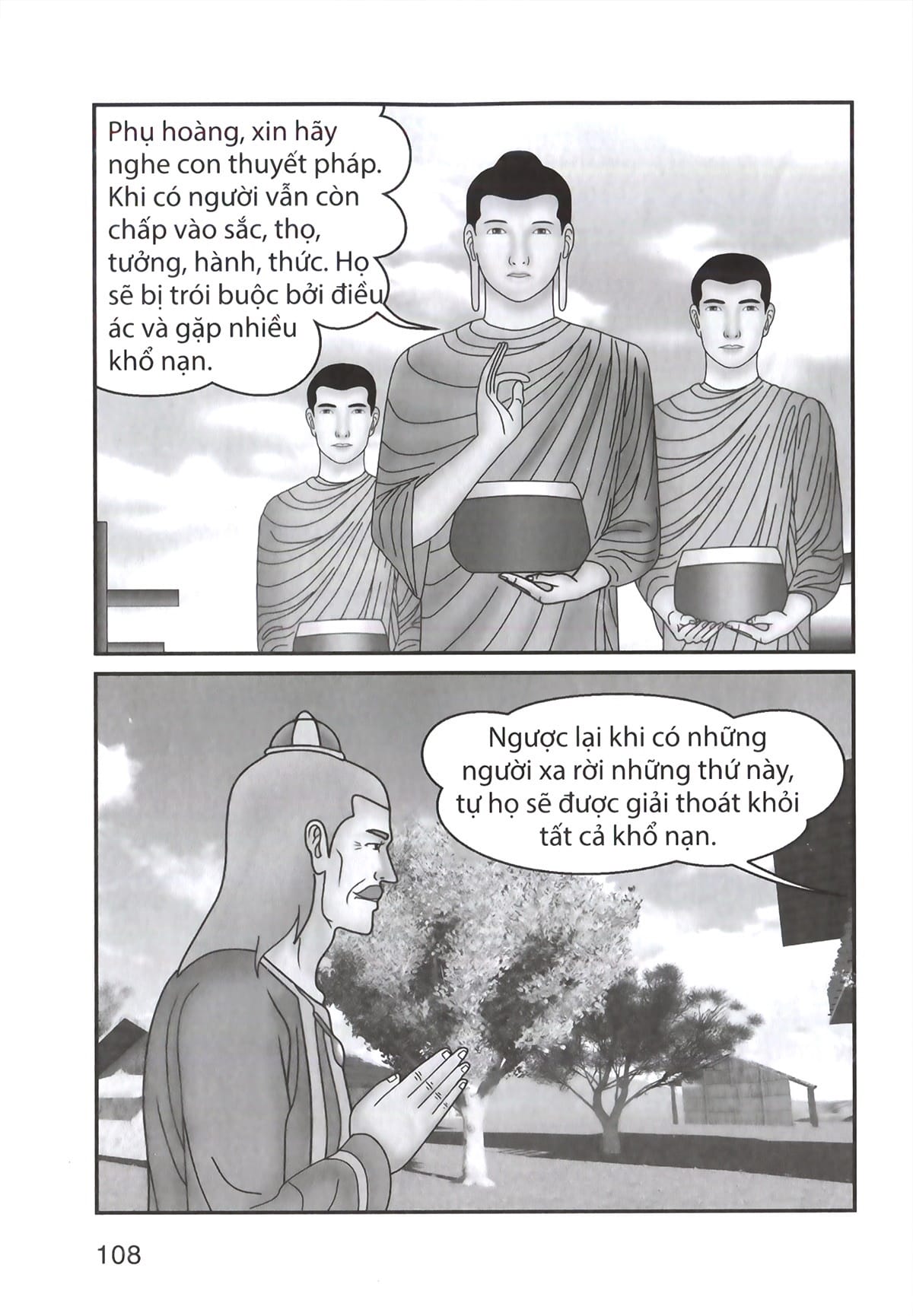 Truyện Tranh Đức Phật Thích Ca - Từ Xuất Gia Đến Hành Đạo - Tập 2