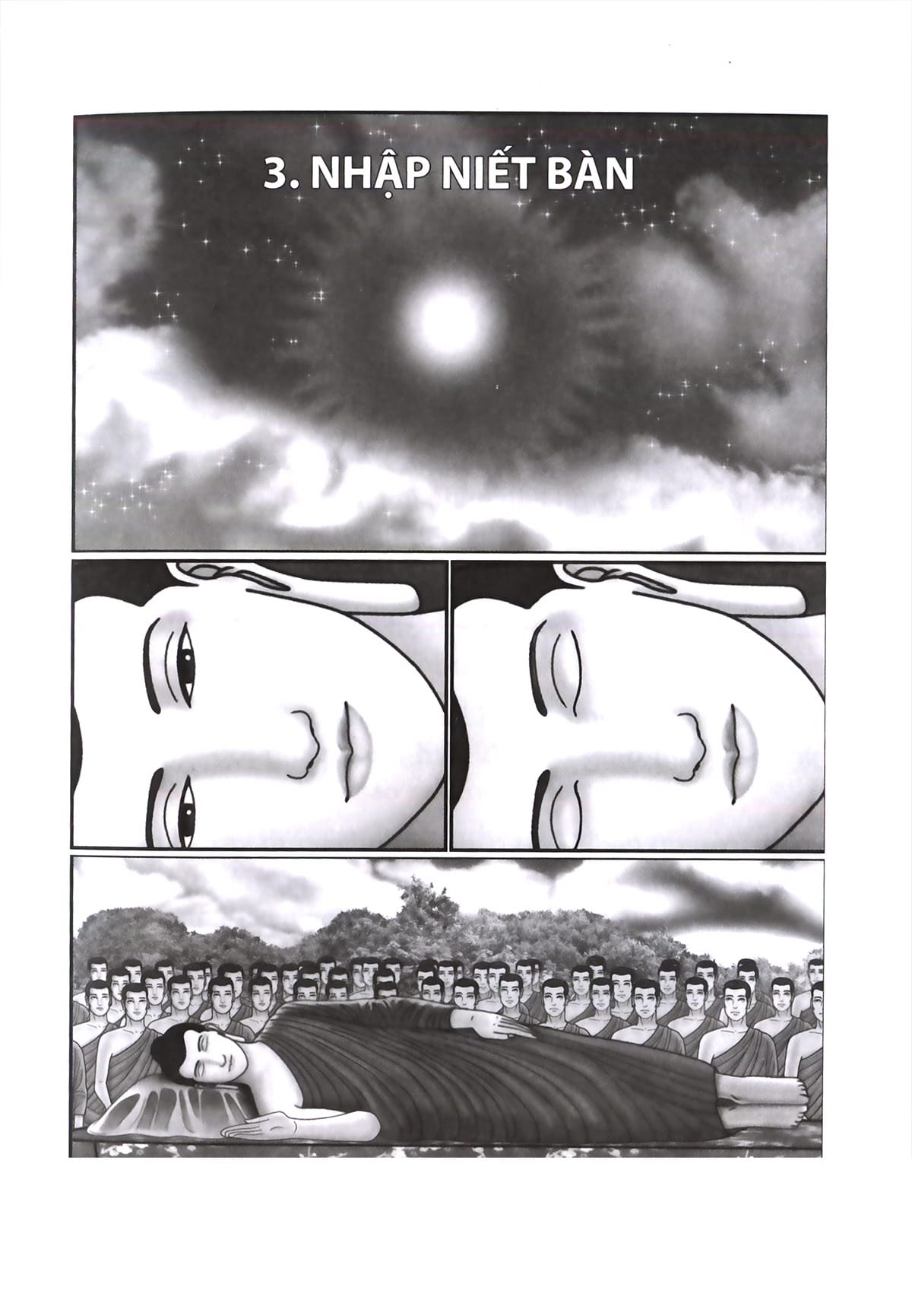 Truyện Tranh Đức Phật Thích Ca - Từ Hành Đạo Đến Nhập Niết Bàn - Tập 3