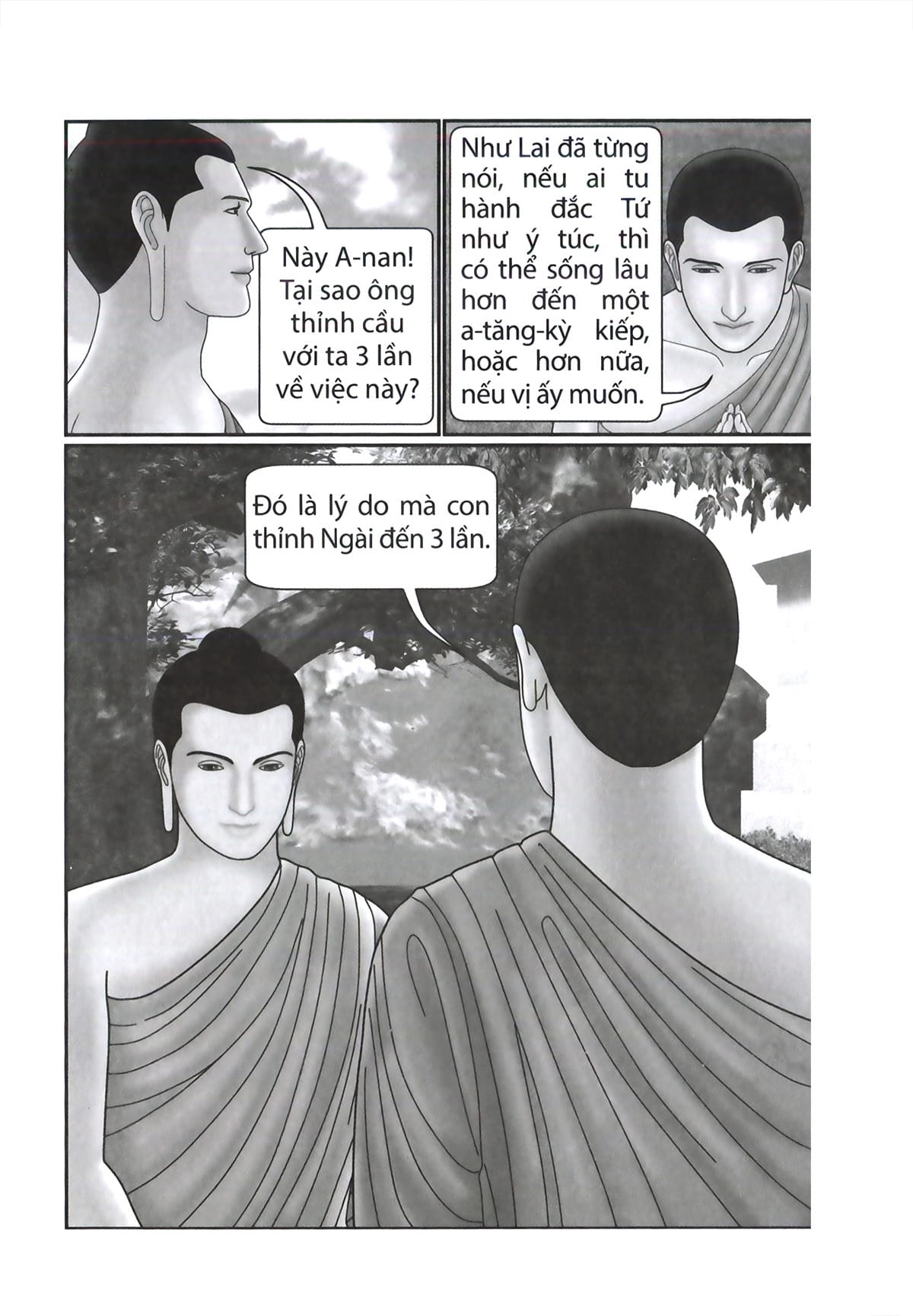 Truyện Tranh Đức Phật Thích Ca - Từ Hành Đạo Đến Nhập Niết Bàn - Tập 3