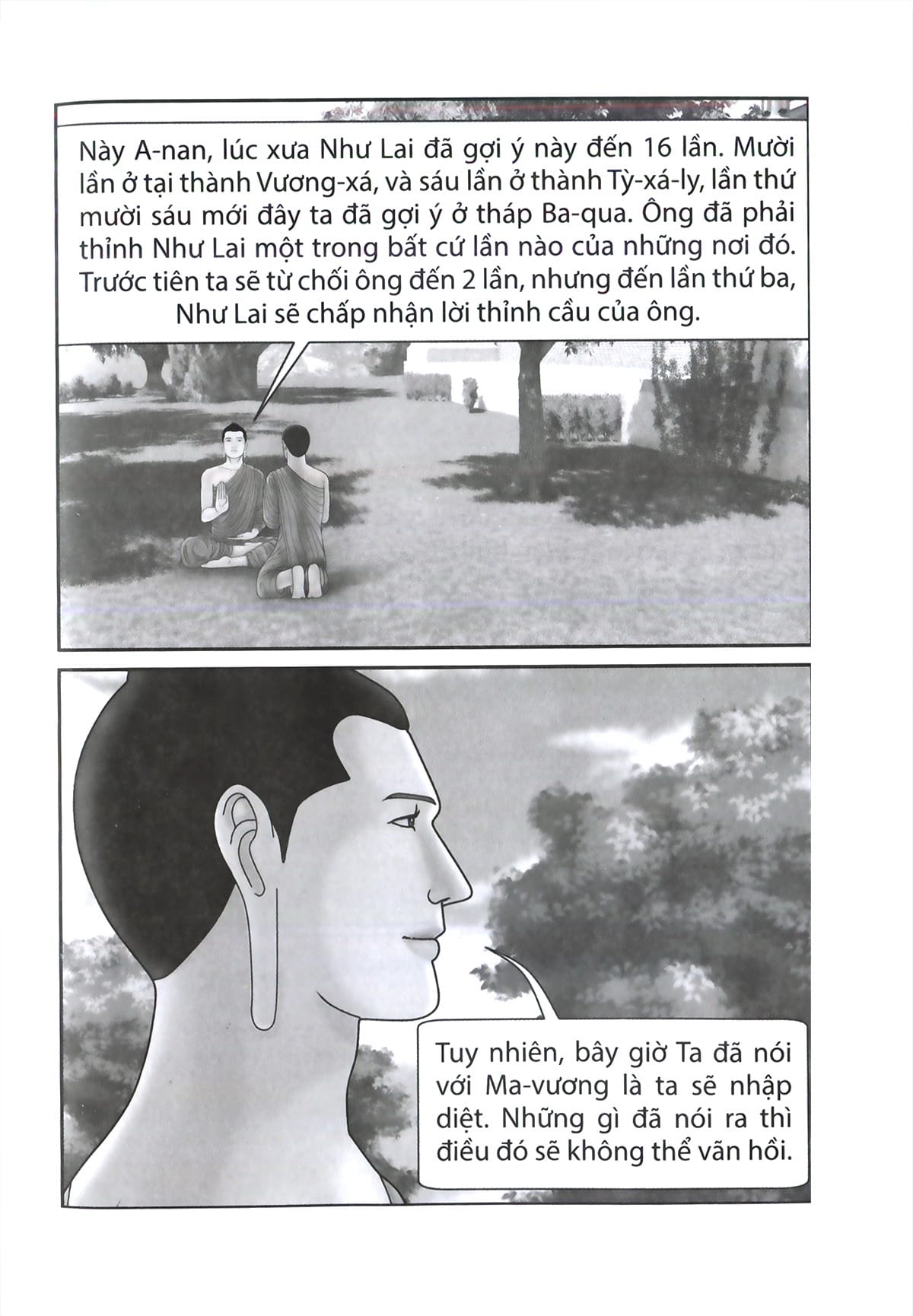 Truyện Tranh Đức Phật Thích Ca - Từ Hành Đạo Đến Nhập Niết Bàn - Tập 3