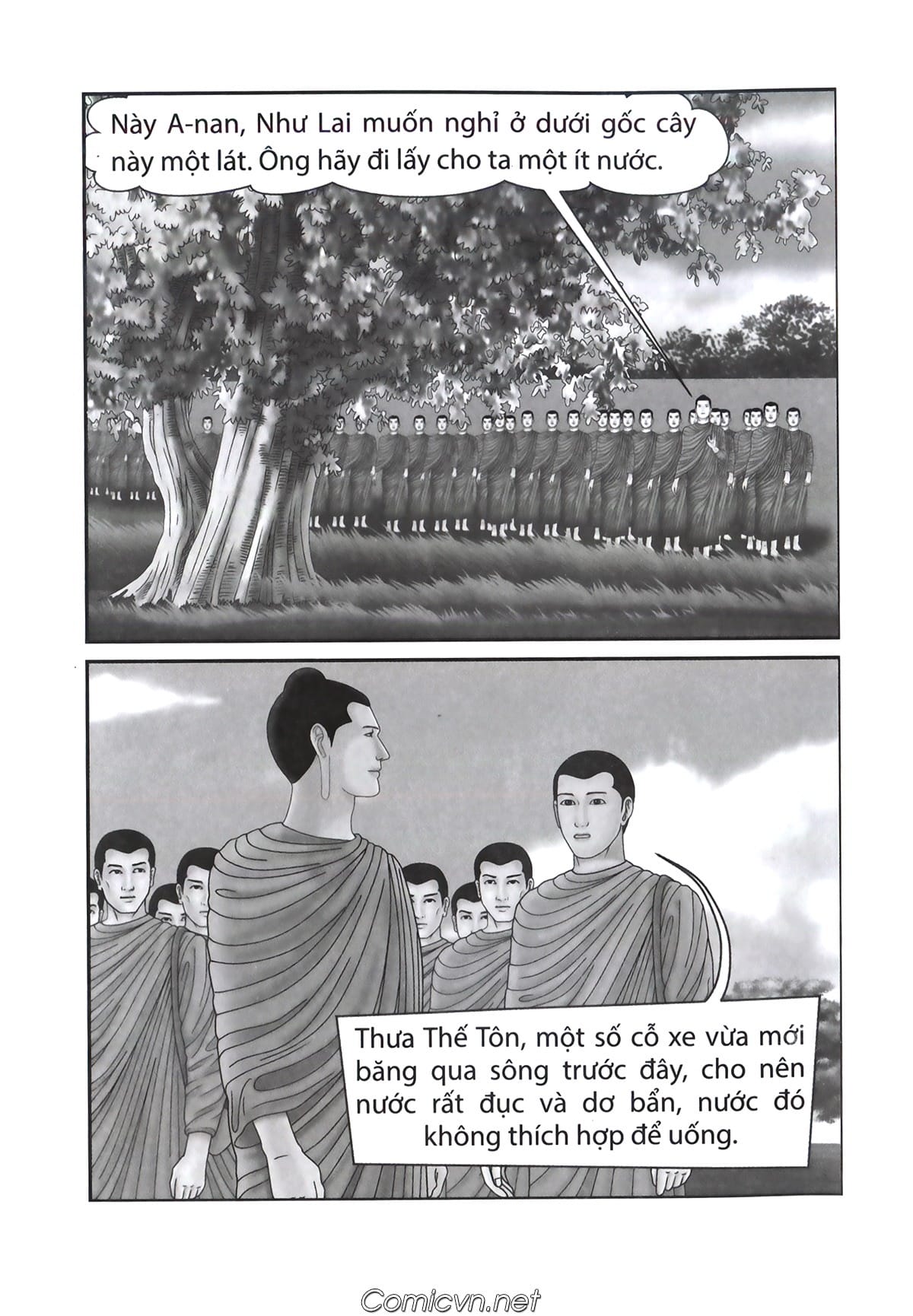 Truyện Tranh Đức Phật Thích Ca - Từ Hành Đạo Đến Nhập Niết Bàn - Tập 3