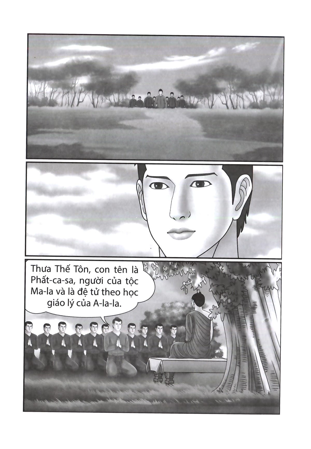 Truyện Tranh Đức Phật Thích Ca - Từ Hành Đạo Đến Nhập Niết Bàn - Tập 3