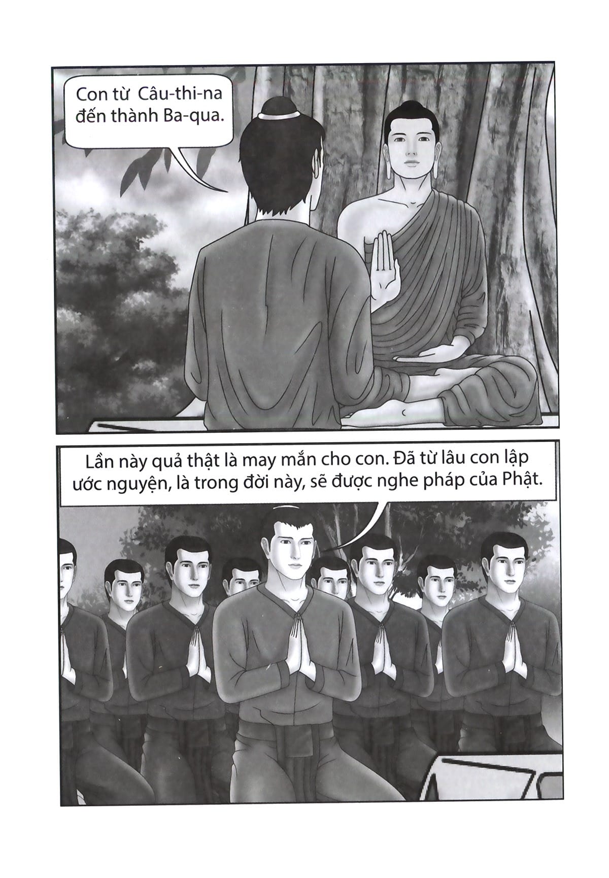 Truyện Tranh Đức Phật Thích Ca - Từ Hành Đạo Đến Nhập Niết Bàn - Tập 3