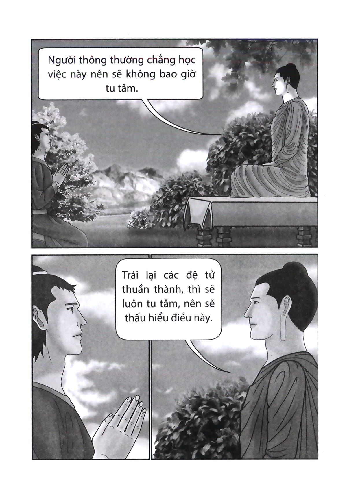 Truyện Tranh Đức Phật Thích Ca - Từ Hành Đạo Đến Nhập Niết Bàn - Tập 3