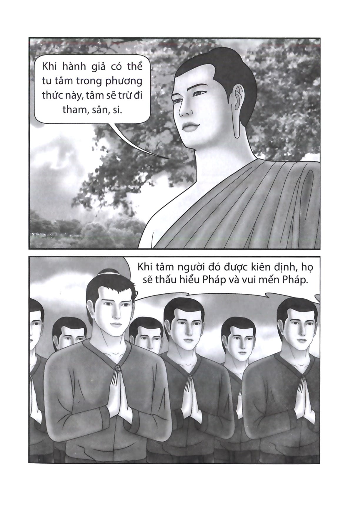 Truyện Tranh Đức Phật Thích Ca - Từ Hành Đạo Đến Nhập Niết Bàn - Tập 3