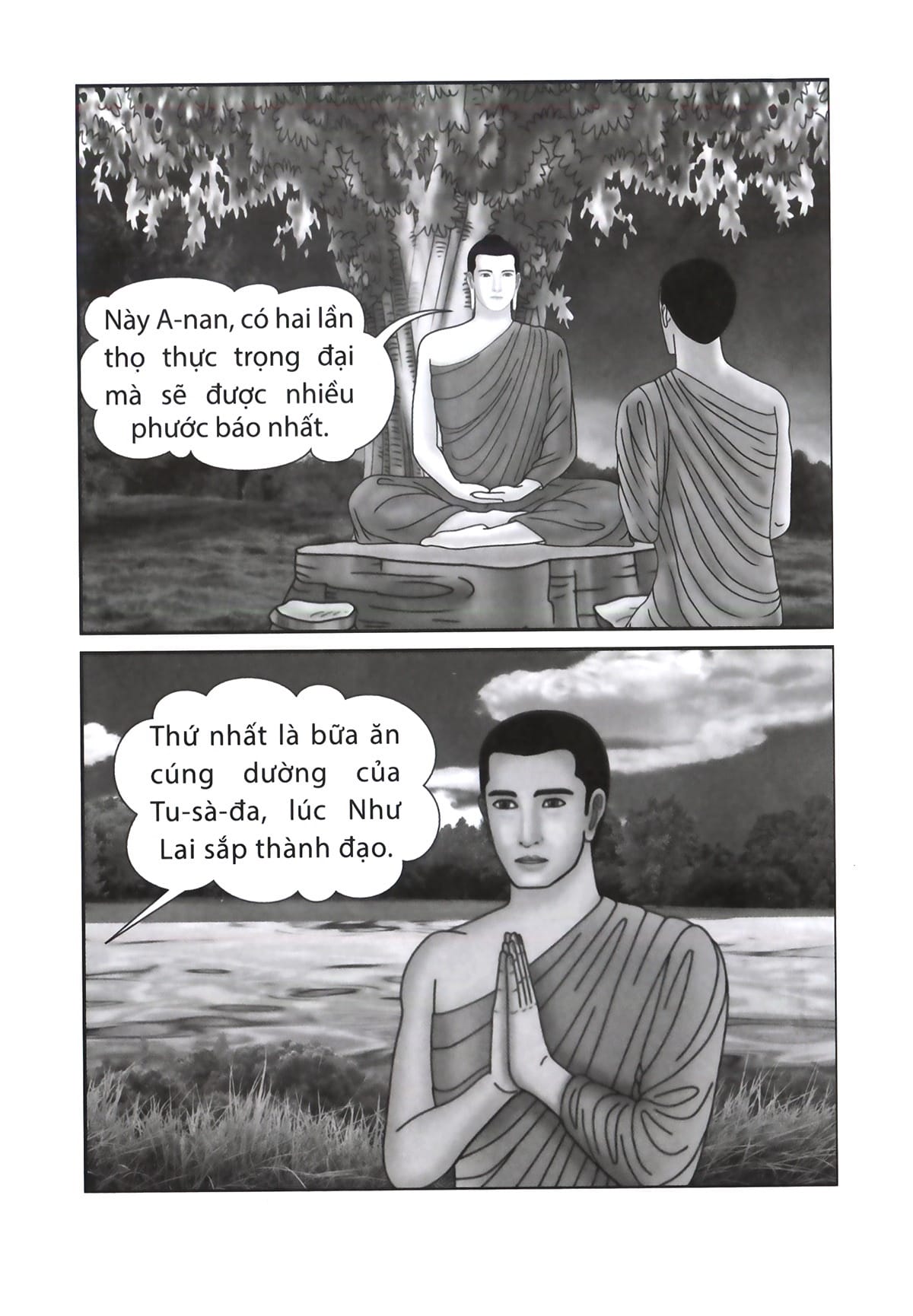 Truyện Tranh Đức Phật Thích Ca - Từ Hành Đạo Đến Nhập Niết Bàn - Tập 3