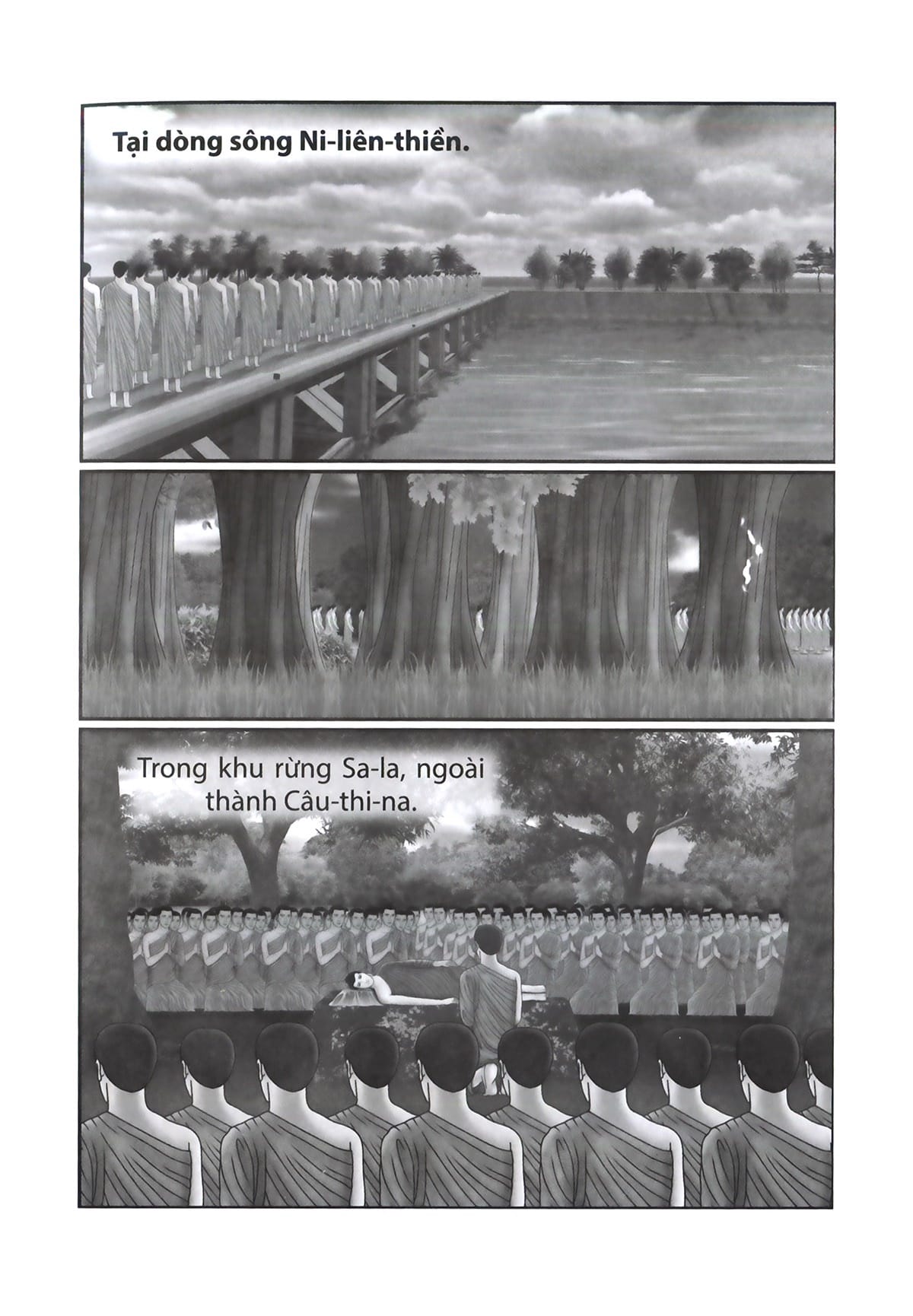 Truyện Tranh Đức Phật Thích Ca - Từ Hành Đạo Đến Nhập Niết Bàn - Tập 3