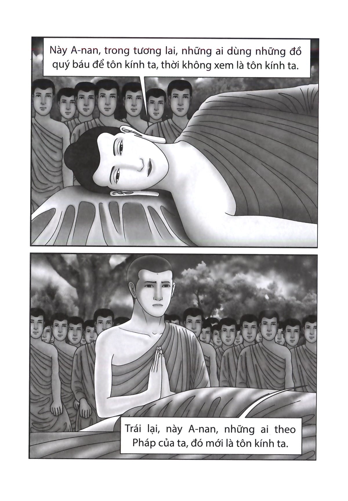 Truyện Tranh Đức Phật Thích Ca - Từ Hành Đạo Đến Nhập Niết Bàn - Tập 3