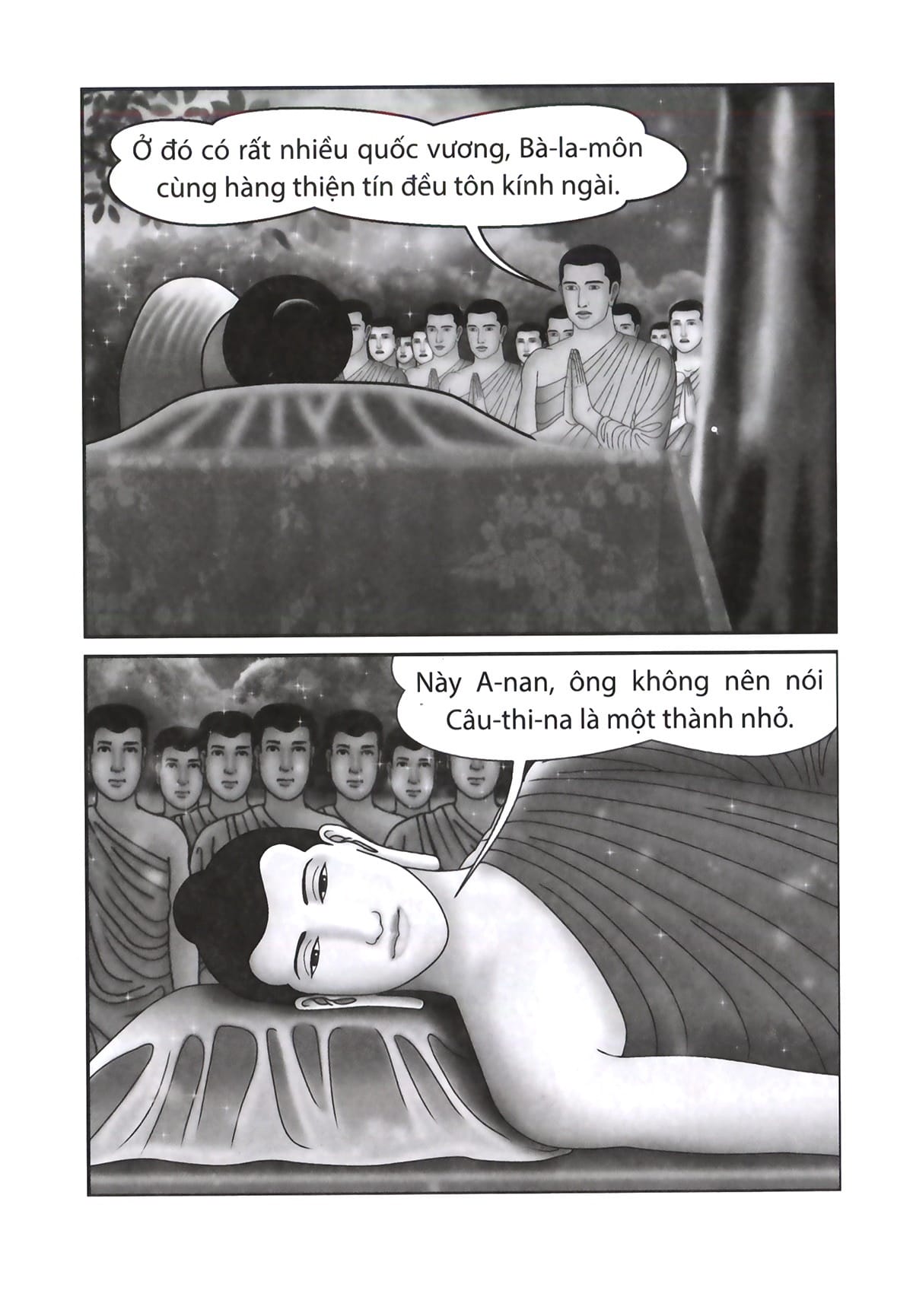 Truyện Tranh Đức Phật Thích Ca - Từ Hành Đạo Đến Nhập Niết Bàn - Tập 3