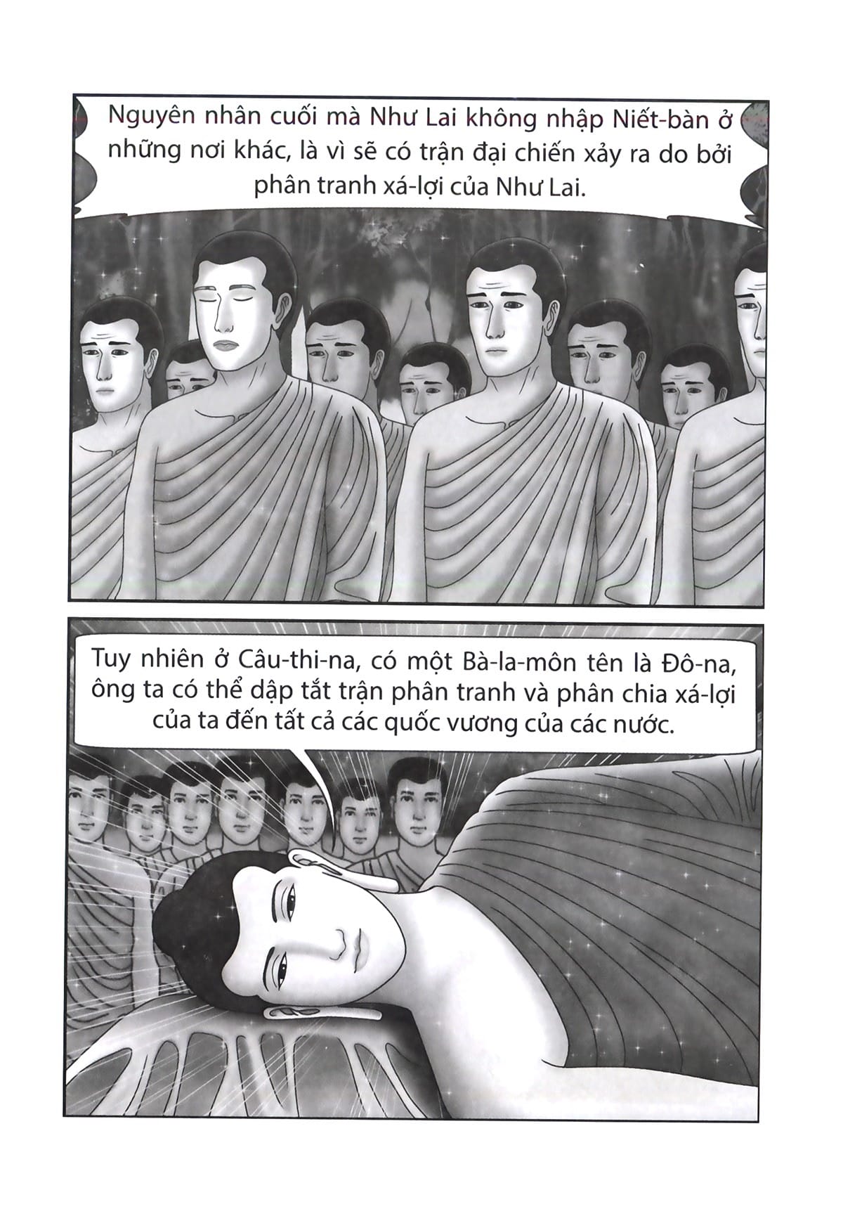 Truyện Tranh Đức Phật Thích Ca - Từ Hành Đạo Đến Nhập Niết Bàn - Tập 3