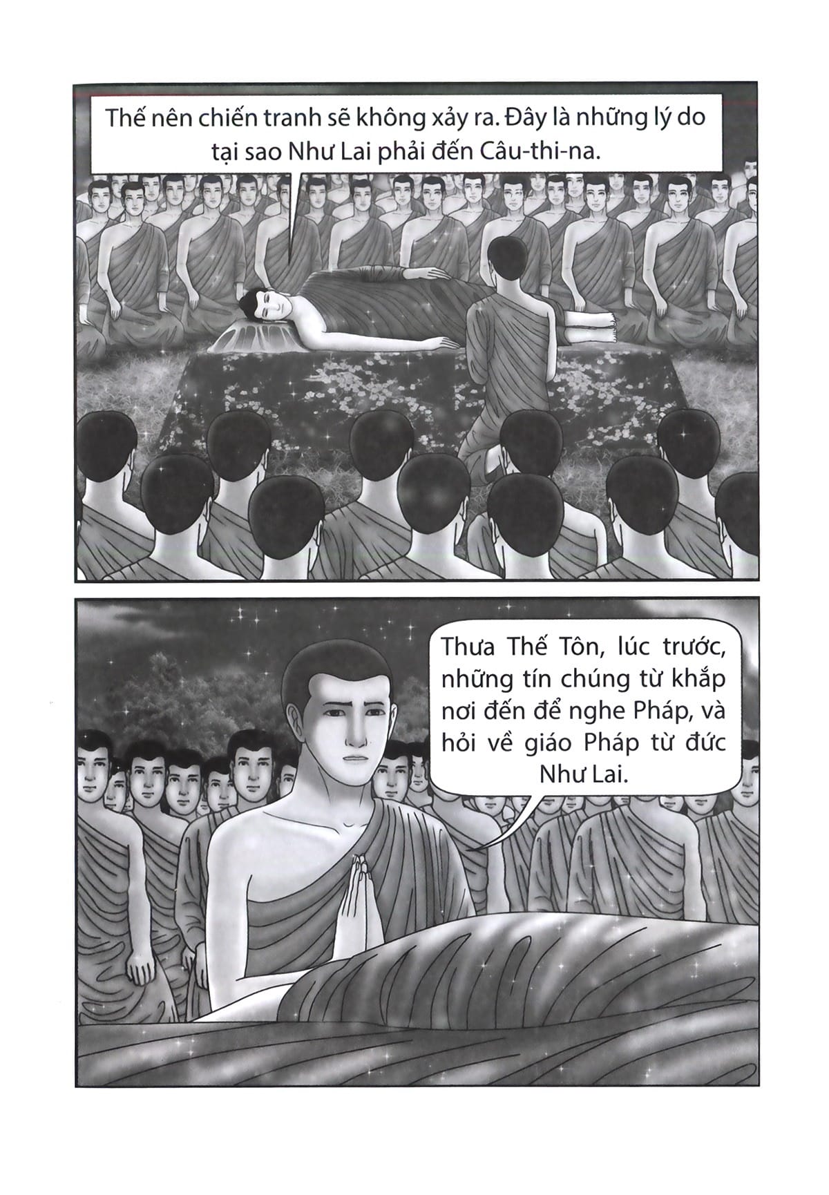 Truyện Tranh Đức Phật Thích Ca - Từ Hành Đạo Đến Nhập Niết Bàn - Tập 3