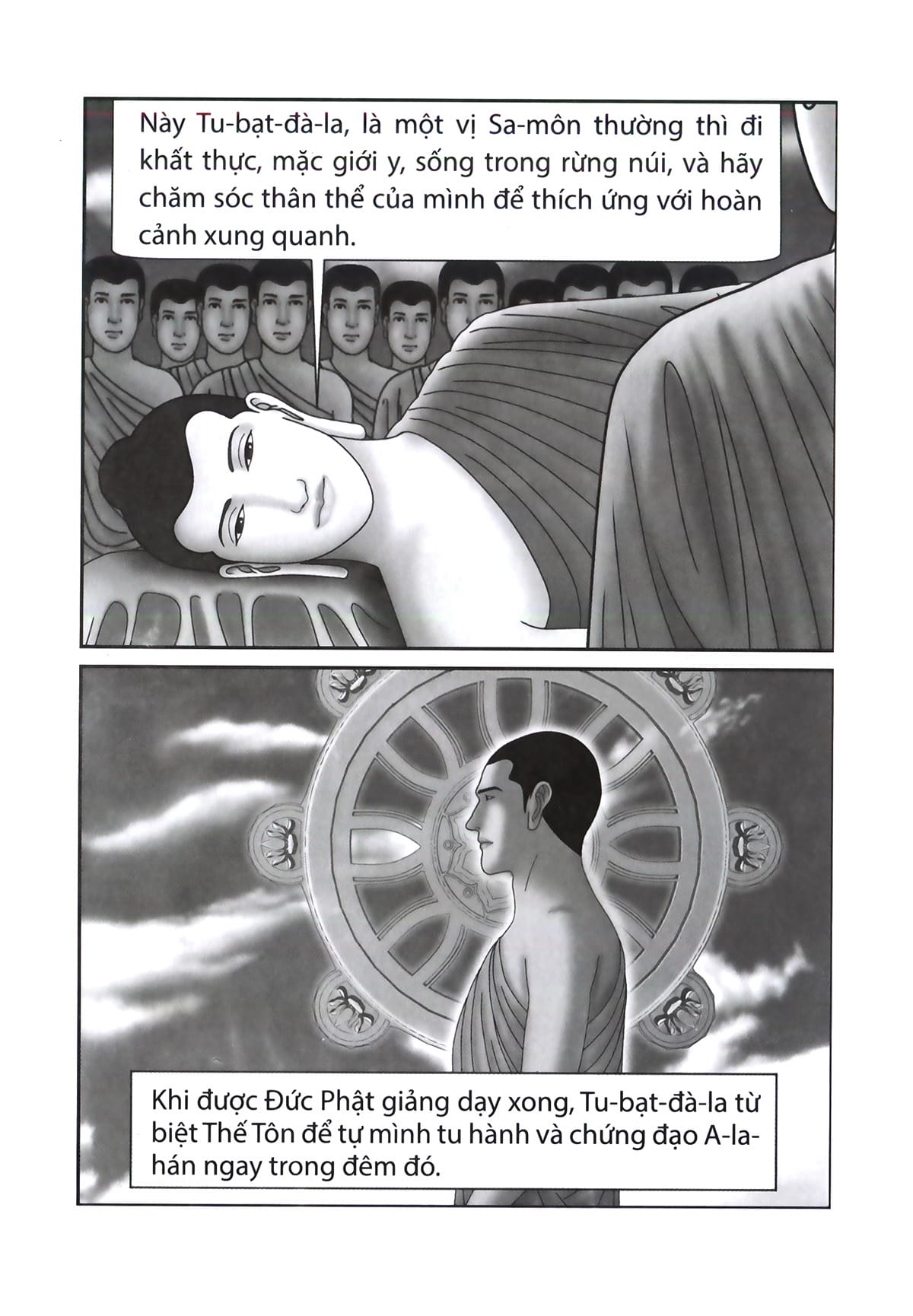 Truyện Tranh Đức Phật Thích Ca - Từ Hành Đạo Đến Nhập Niết Bàn - Tập 3