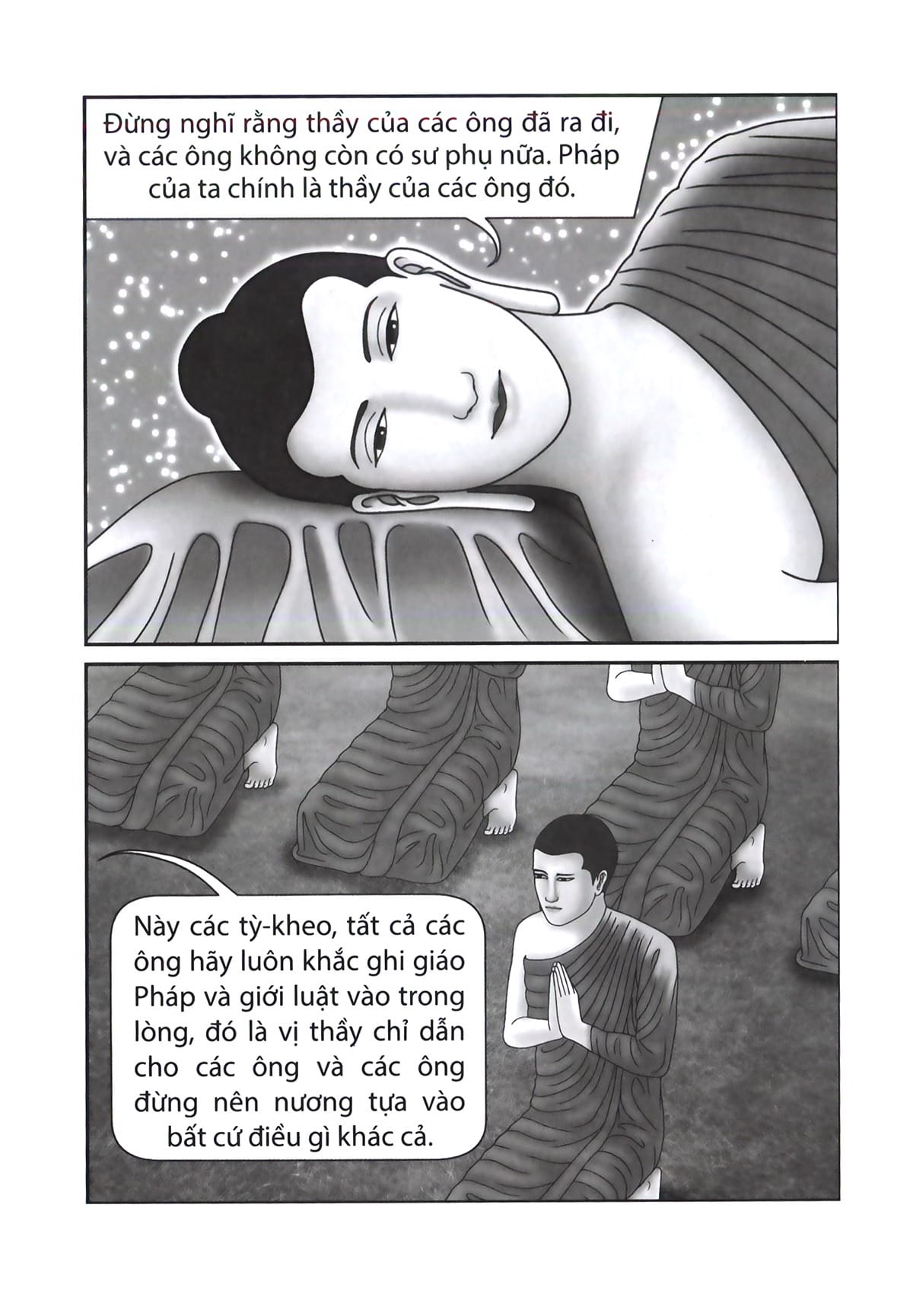 Truyện Tranh Đức Phật Thích Ca - Từ Hành Đạo Đến Nhập Niết Bàn - Tập 3