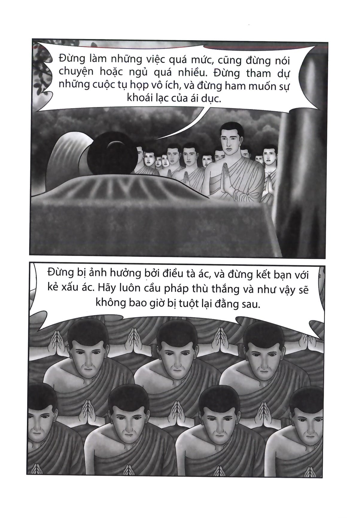 Truyện Tranh Đức Phật Thích Ca - Từ Hành Đạo Đến Nhập Niết Bàn - Tập 3