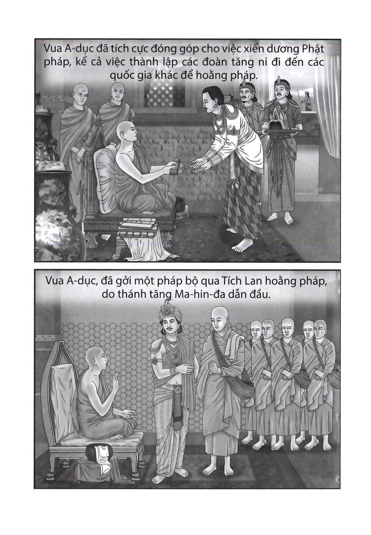 Truyện Tranh Đức Phật Thích Ca - Từ Hành Đạo Đến Nhập Niết Bàn - Tập 3