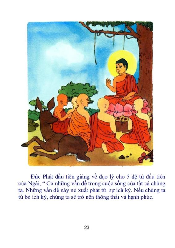 Bước Đầu Học Phật – Truyện Tranh Dành Cho Thiếu Nhi