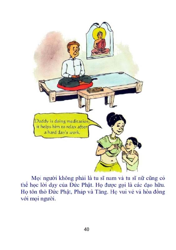 Bước Đầu Học Phật – Truyện Tranh Dành Cho Thiếu Nhi