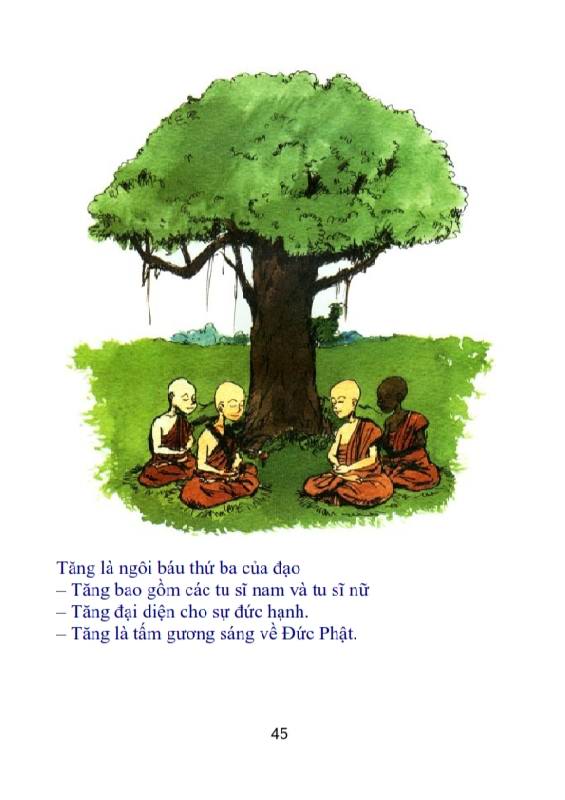 Bước Đầu Học Phật – Truyện Tranh Dành Cho Thiếu Nhi