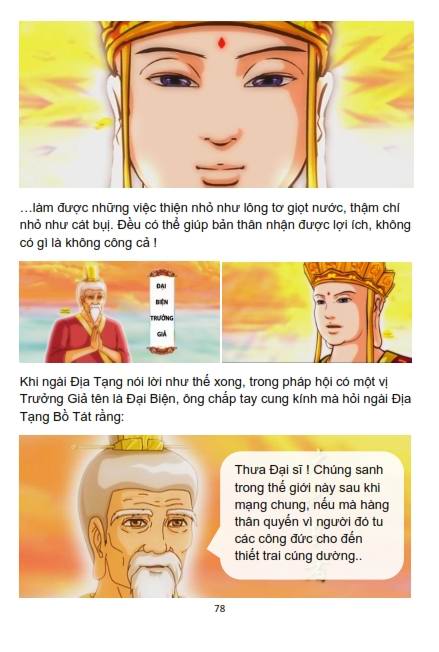 Sự Tích Địa Tạng Bồ Tát