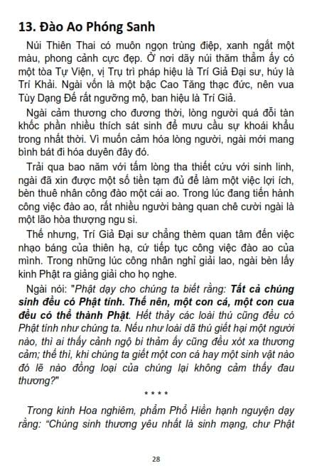 Cứu Vật Phóng Sanh