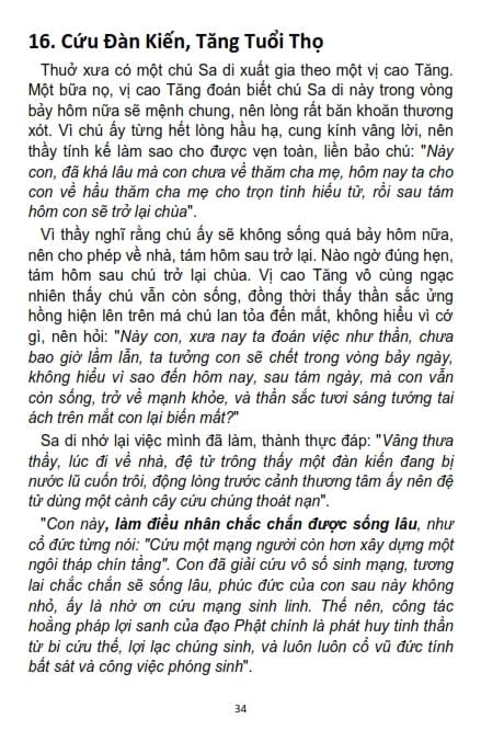 Cứu Vật Phóng Sanh