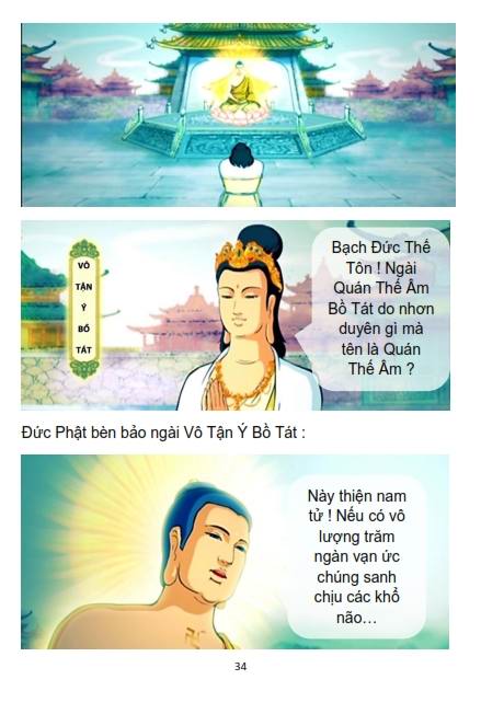 Sự Tích Quan Thế Âm Bồ Tát
