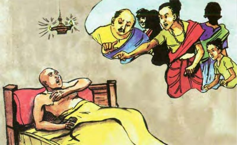 A la hán Angulimāla ám ảnh bởi những tội ác quá khứ của mình