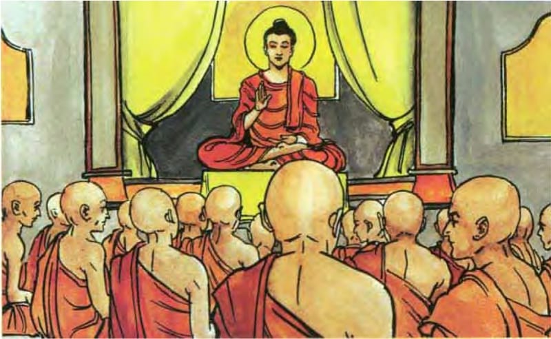 Đức Phật giải thích về Tôn giả A la hán Angulimāla đạt niết bàn