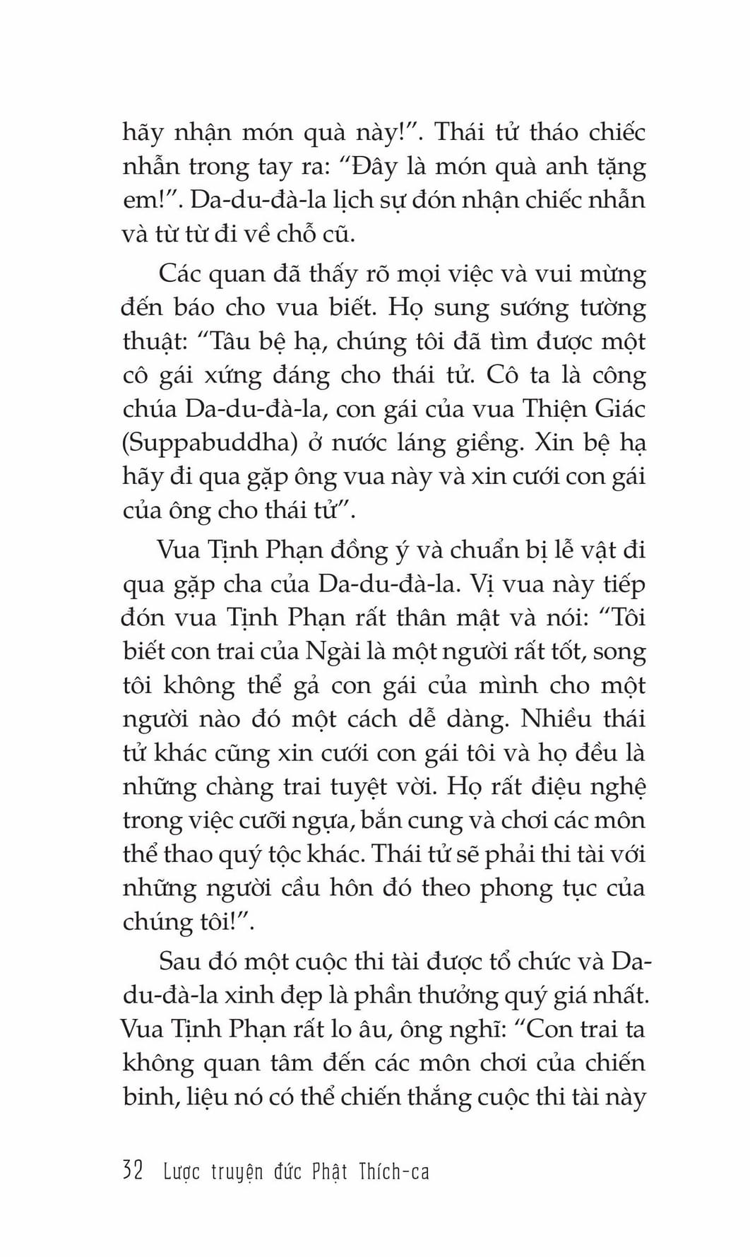 Lược Truyện Đức Phật Thích Ca
