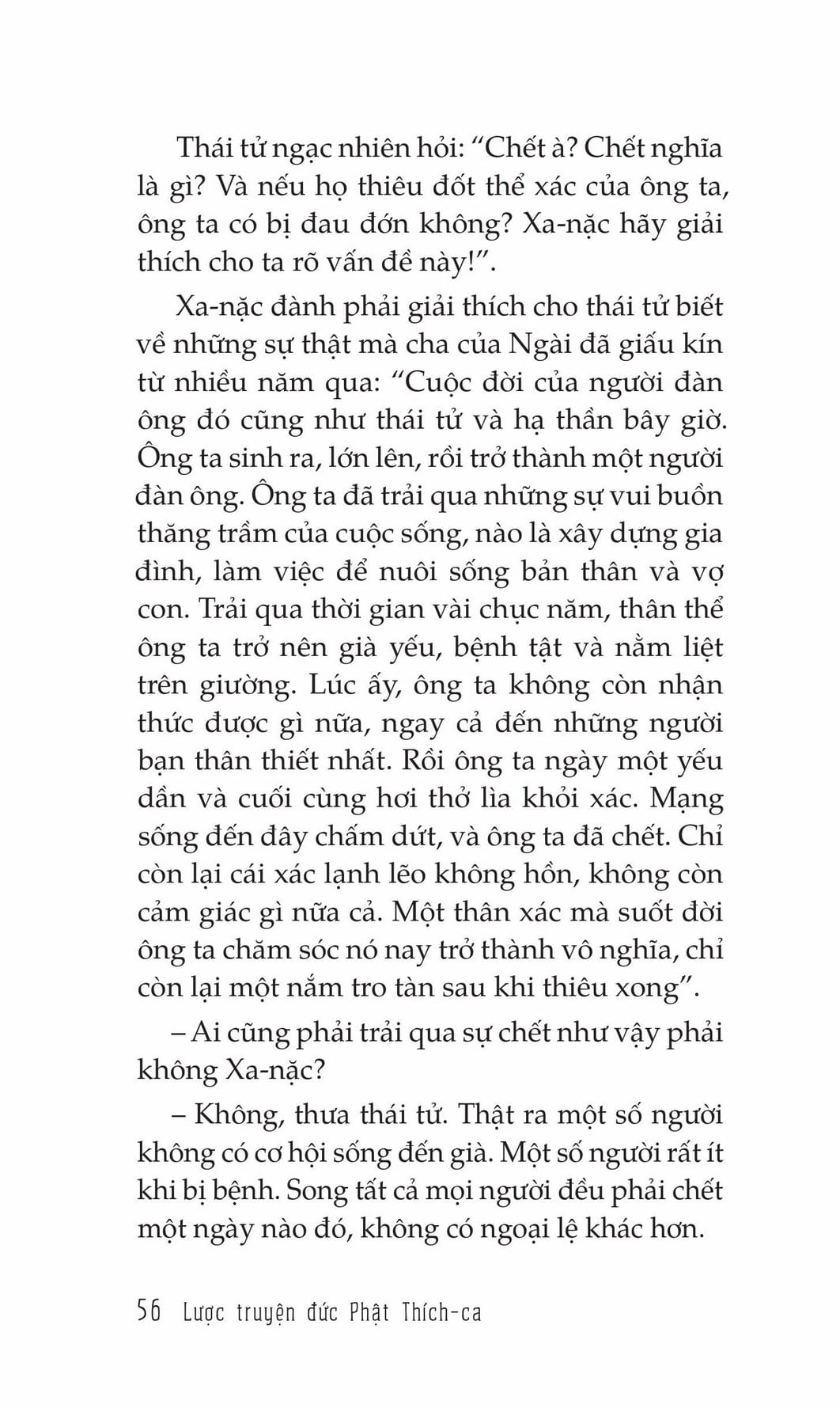 Lược Truyện Đức Phật Thích Ca