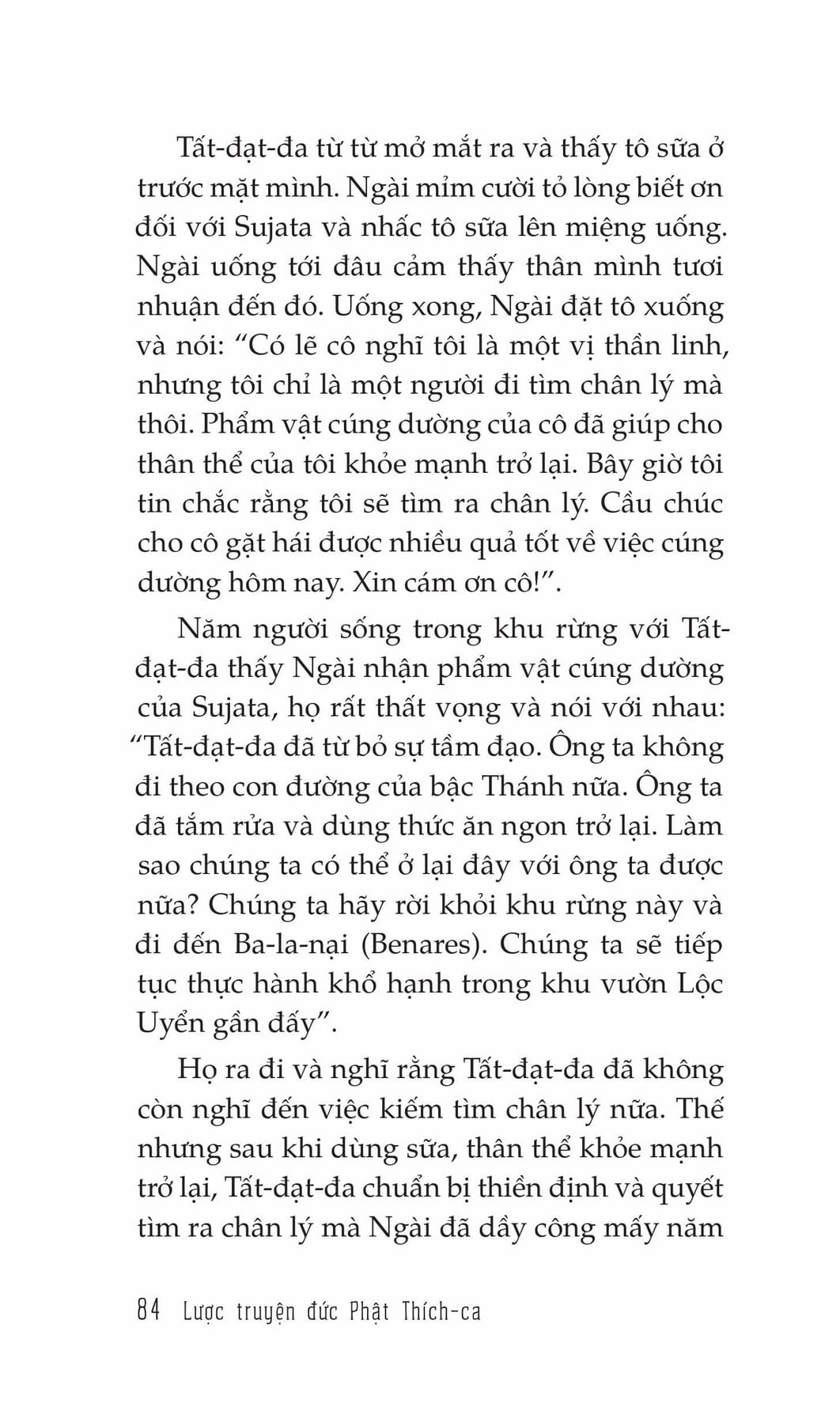 Lược Truyện Đức Phật Thích Ca