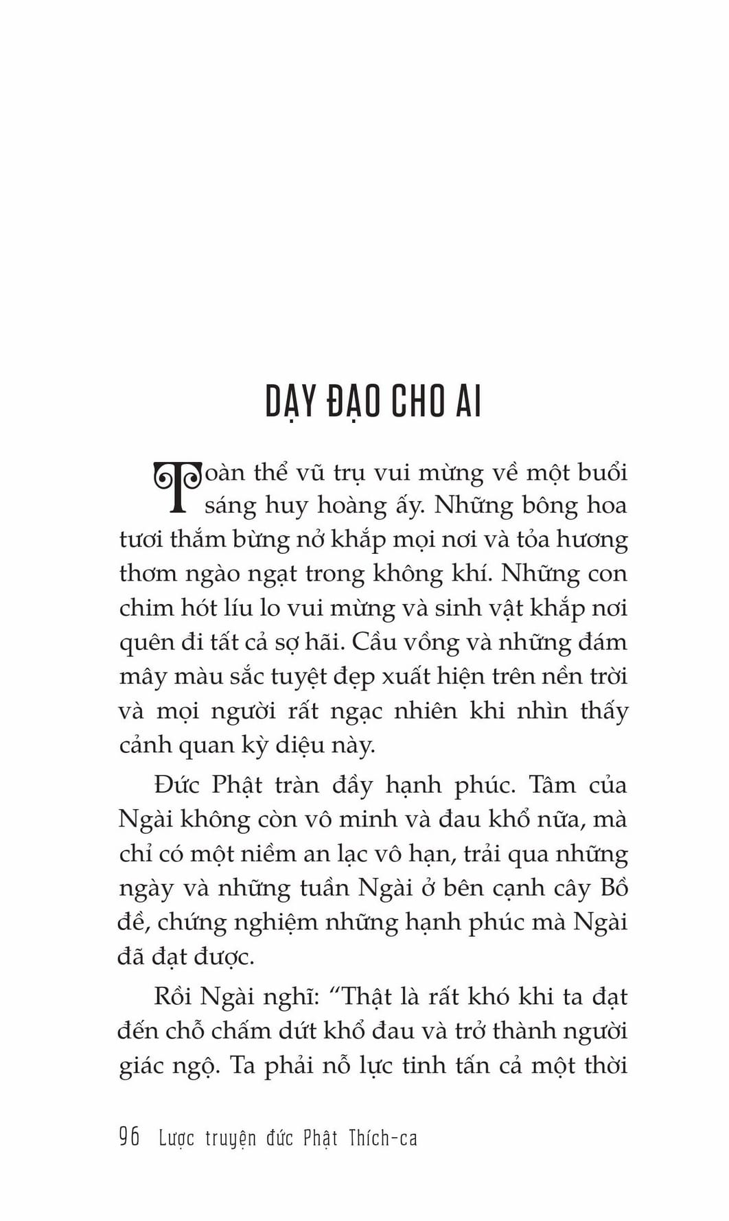 Lược Truyện Đức Phật Thích Ca
