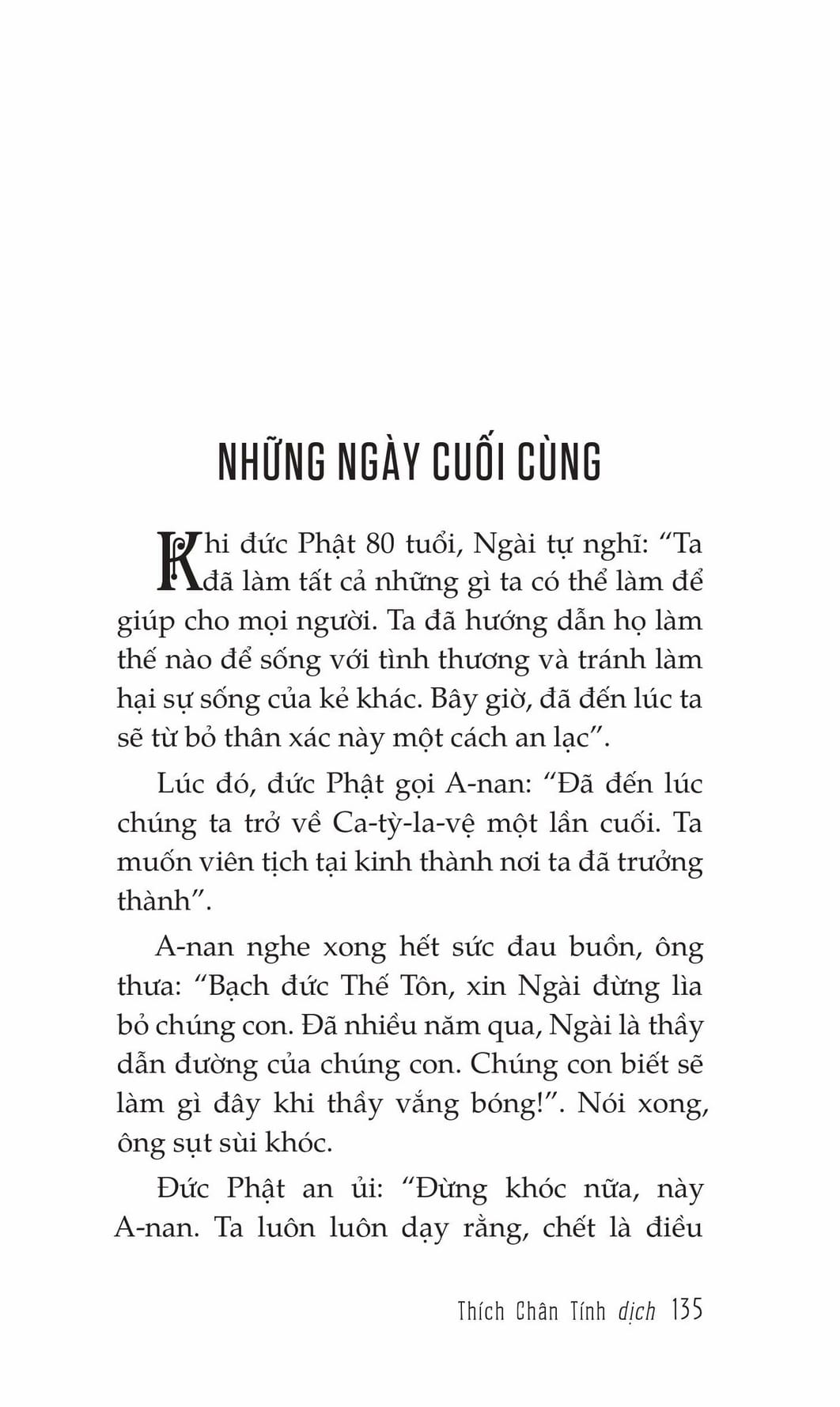 Lược Truyện Đức Phật Thích Ca