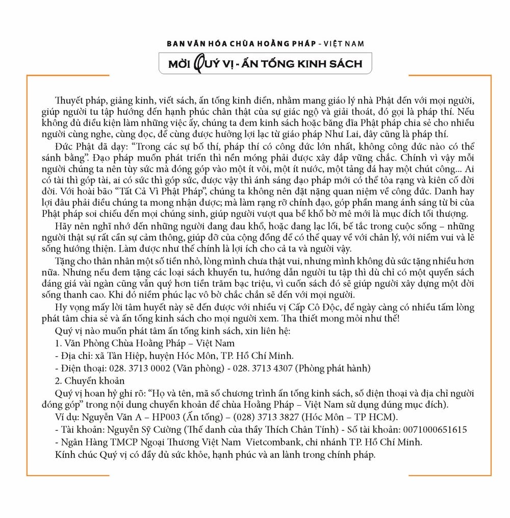 Bài Học Nhân Quả