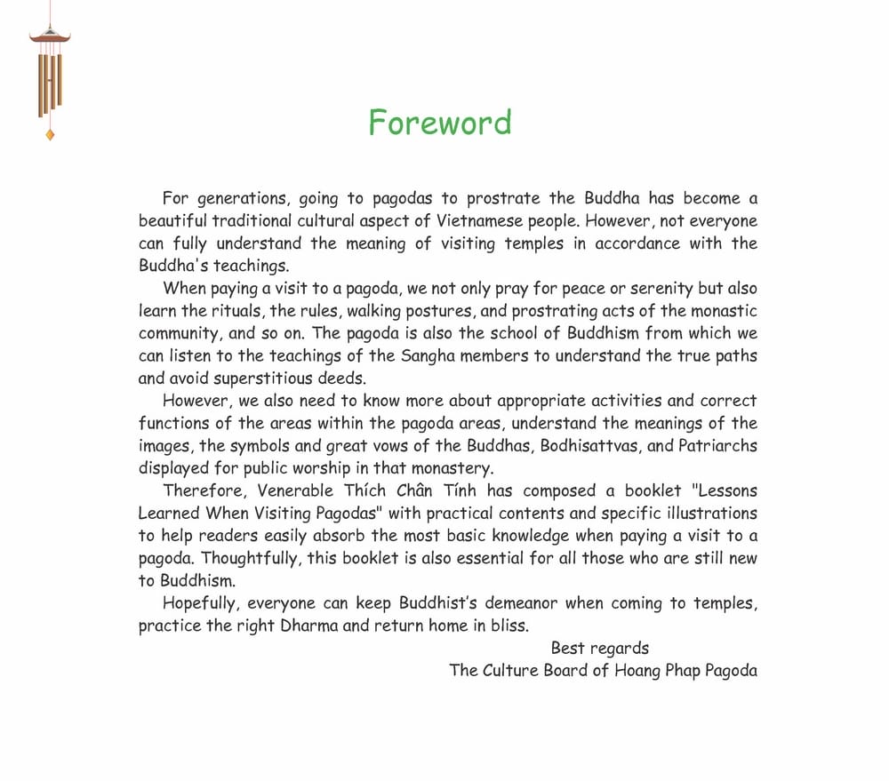 Bài Học Em Đến Chùa