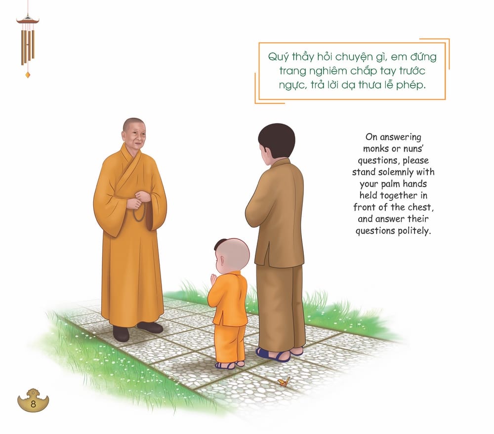 Bài Học Em Đến Chùa