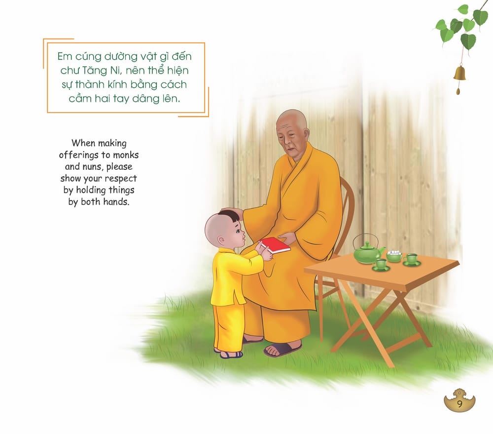 Bài Học Em Đến Chùa