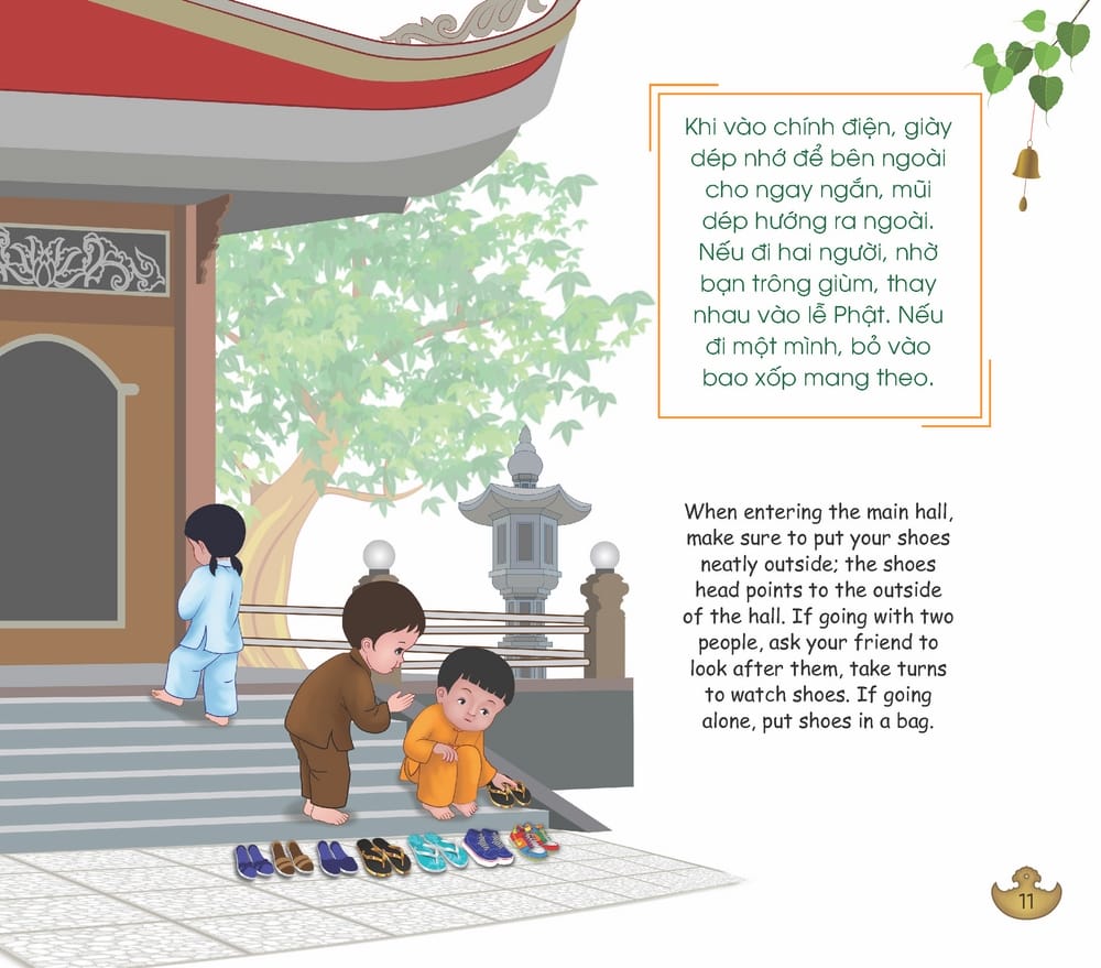 Bài Học Em Đến Chùa