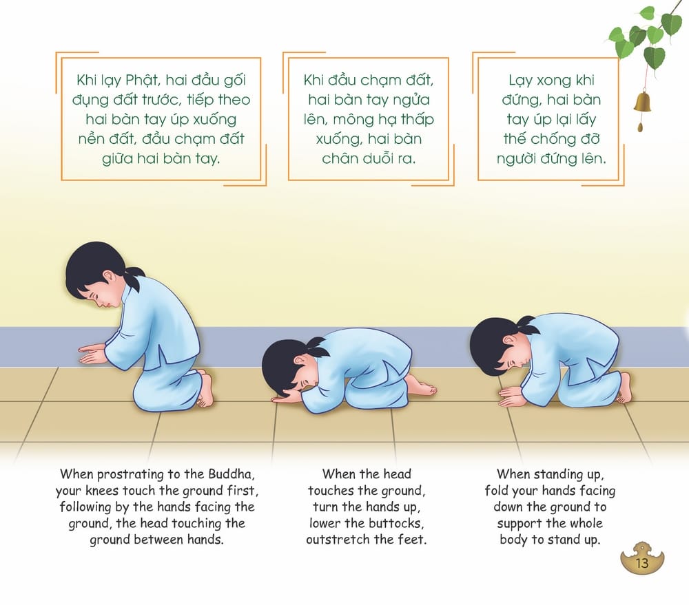 Bài Học Em Đến Chùa