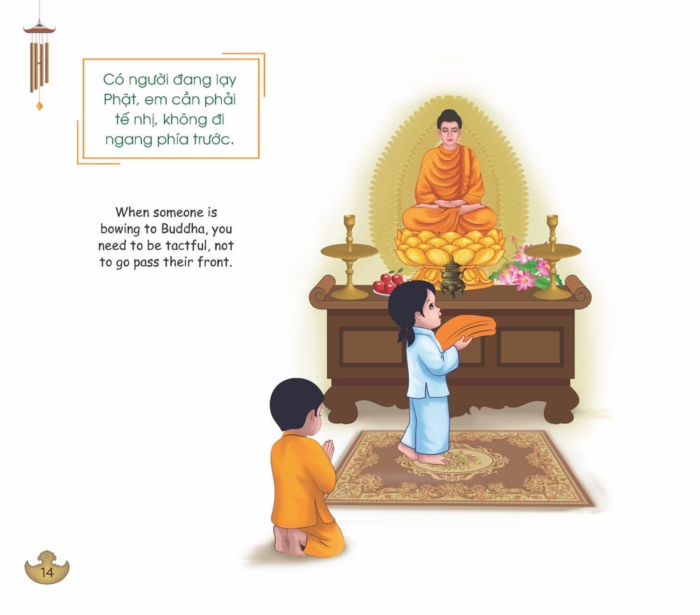 Bài Học Em Đến Chùa