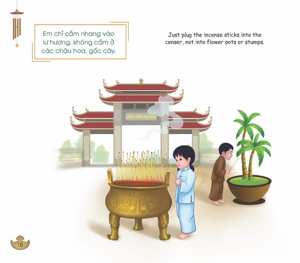 Bài Học Em Đến Chùa