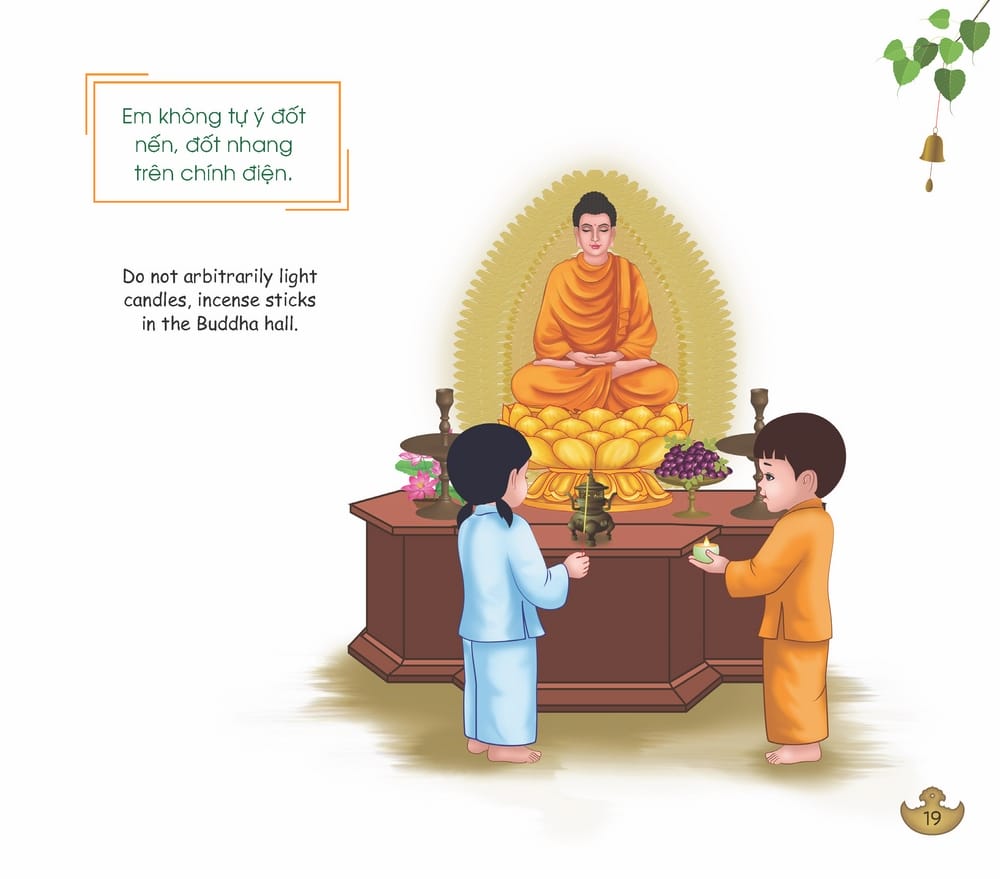 Bài Học Em Đến Chùa