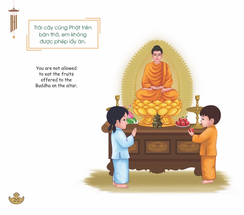 Bài Học Em Đến Chùa