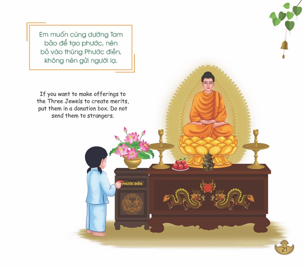 Bài Học Em Đến Chùa