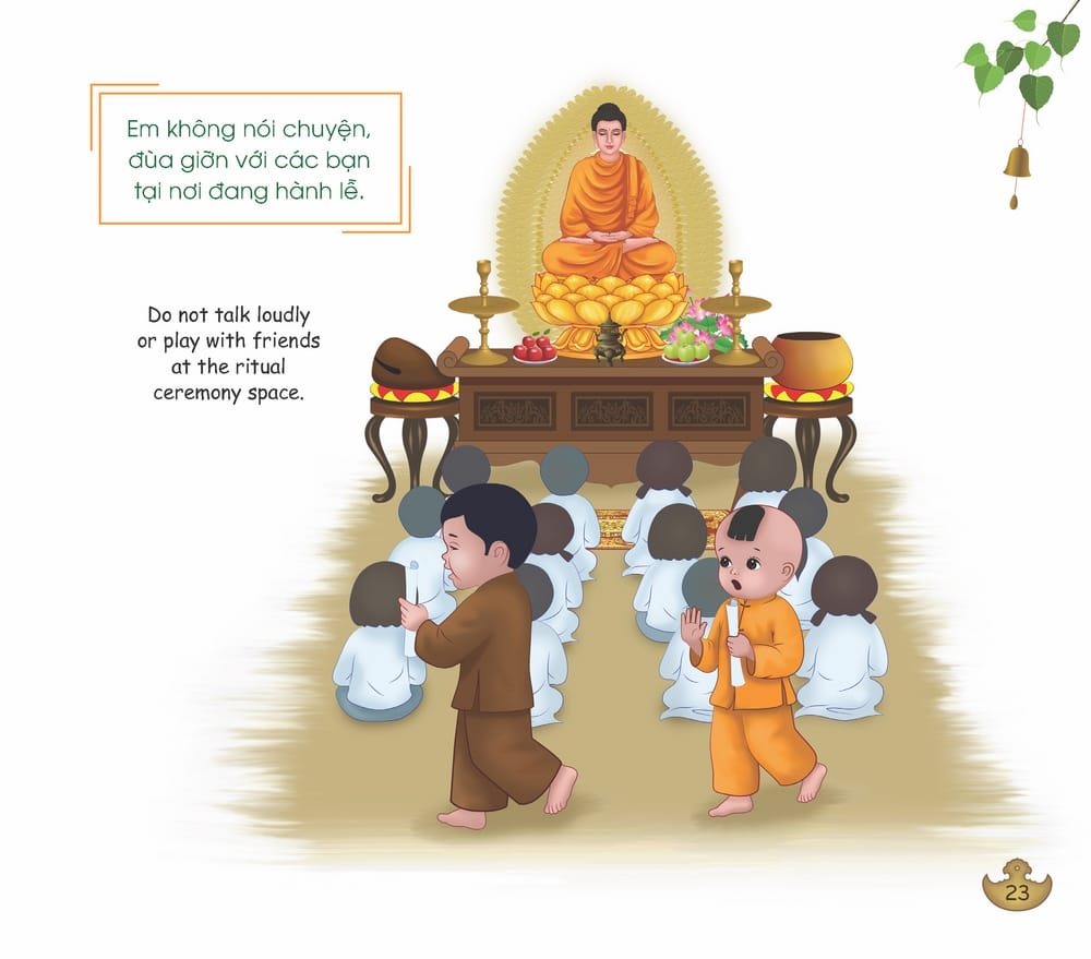 Bài Học Em Đến Chùa