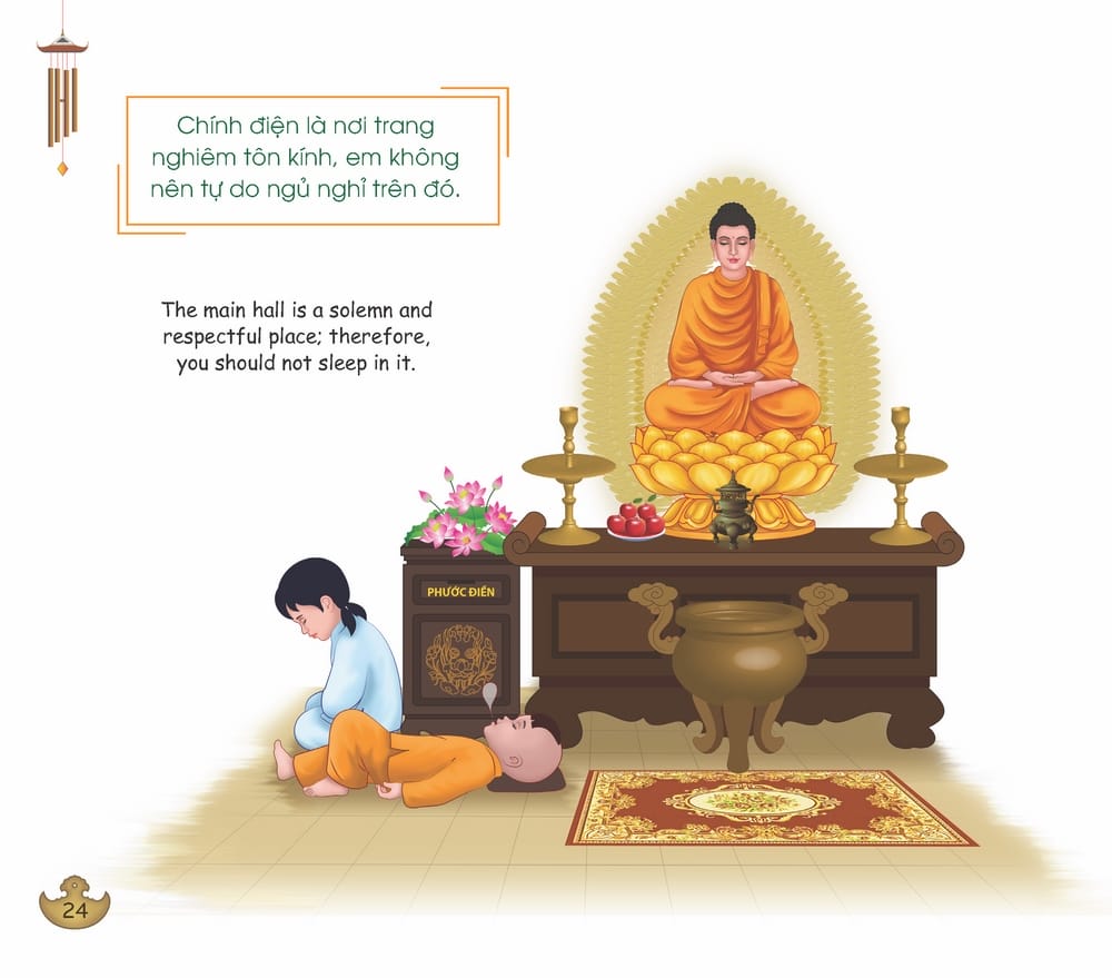 Bài Học Em Đến Chùa