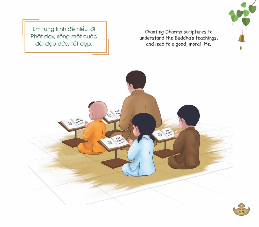 Bài Học Em Đến Chùa